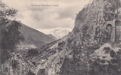 CORSE - Caporalinou Tunnel