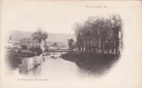 FRANKREICH - Pontarlier - Le Doubs et les Promenades