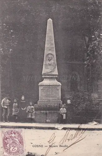 FRANKREICH - Cosne - Square Baudin