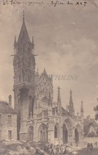 FRANKREICH - Saint Pere - Ansicht 1929