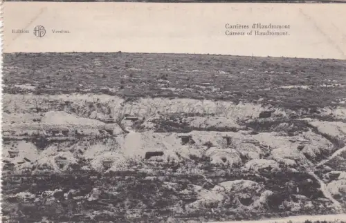 FRANKREICH - Verdun - Carrieres d'Haudromont - WWI
