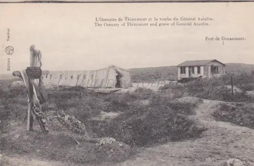FRANKREICH - Verdun - Das Beinhaus von Thiaumont und das Grab von General Ancelin - WWI