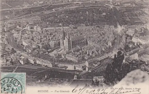 FRANKREICH - Mende - Vue Generale 1905