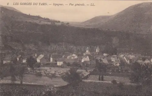 FRANKREICH - Gorges du Tarn - Ispagnac - Vue Generale