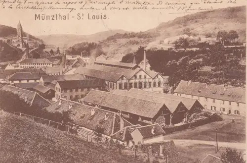 FRANKREICH - Münzthal - St. Louis 1912