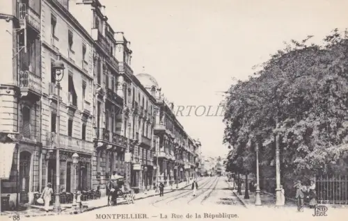 FRANKREICH - Montpellier - La Rue de la Republique