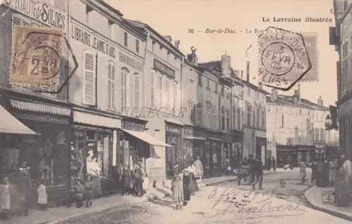 FRANKREICH - Bar le Duc - La Rue du Cygne 1905