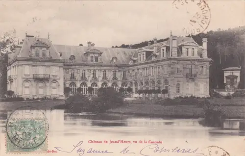 FRANKREICH - Bar le Duc - Chateau de Jeand'Heurs, vom Wasserfall aus gesehen 1903