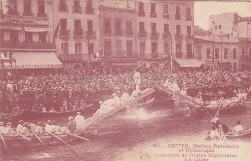 FRANKREICH - This - Concours de Joutes Regionales - La Chute 1928
