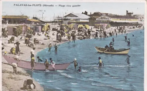 FRANKREICH - Palavas les Flots - Plage rive left 1937