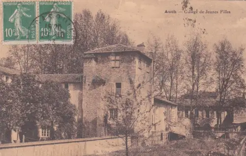 FRANKREICH - Auch - College de Jeunes Filles 1923