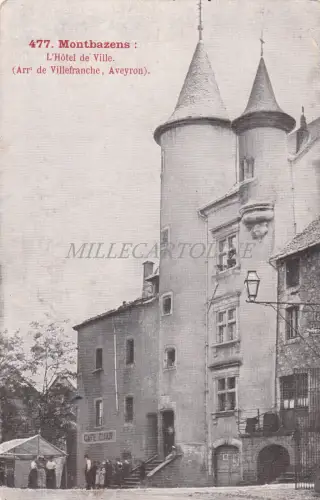FRANKREICH - Montbazens - Hotel de Ville