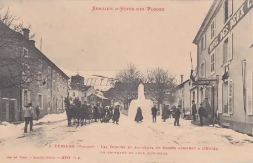 FRANKREICH - Bussang - Les Skieurs d'Hiver