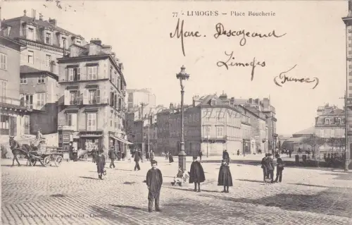 FRANKREICH - Limoges - Place Boucherie