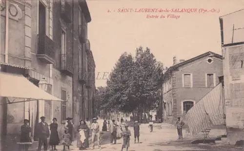 FRANKREICH - Saint Laurent de la Salanque - Entrée du Village