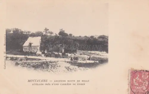 FRANKREICH - Montataire - Ancienne Route de Mello