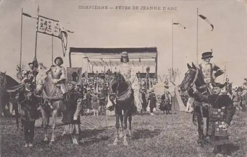 FRANKREICH - Compiègne - Fetes de Jeanne d'Arc 1909