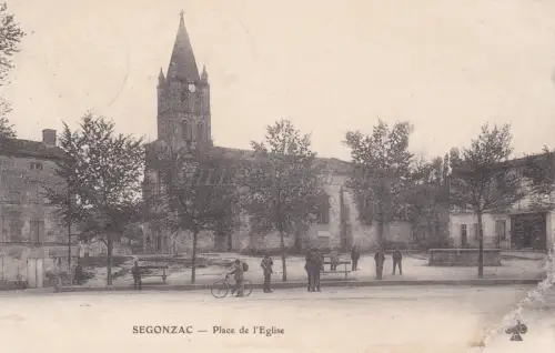 FRANKREICH - Chateau de Maisontiers, von St. Loup - GLOBUS 1911