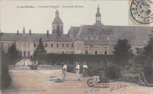 FRANKREICH - La Flèche - Prytanée Militaire - Une Partie du Parc 1906