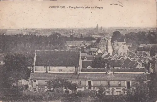 FRANKREICH - Compiègne - Gesamtansicht von Margny 1926