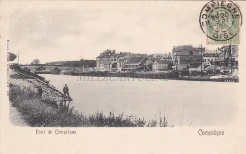 FRANKREICH - Compiègne - Pont 1901