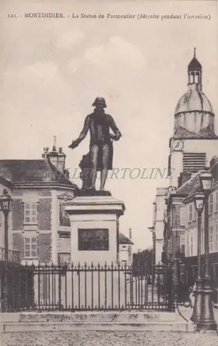 FRANKREICH - Montdidier - La Statue de Parmentier