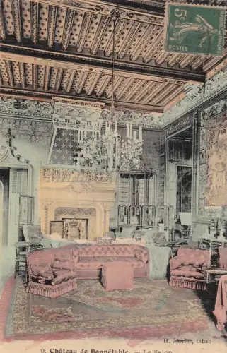 FRANKREICH - Chateau de Bonnetable - Le Salon - Verificato Censura - WWI