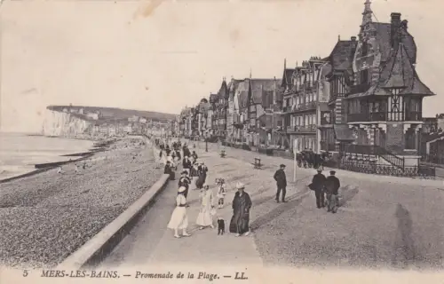 FRANKREICH - Mers les Bains - Promenade de la Plage