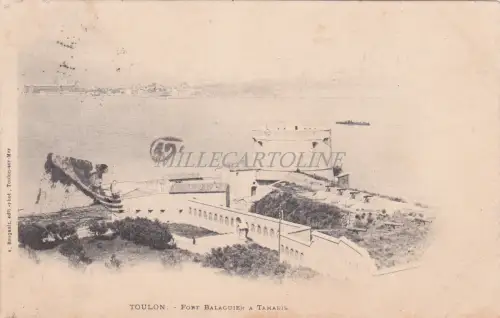 FRANKREICH - Toulon - Fort Balaguier a Tamaris 1901