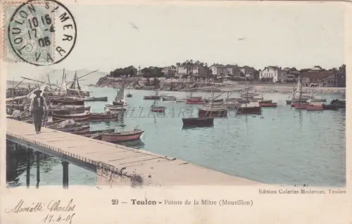 FRANKREICH - Toulon - Ponte de la Mitre (Mourillon) 1905