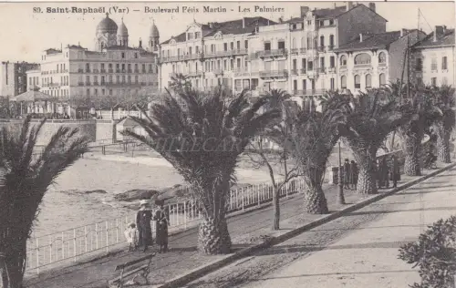 FRANKREICH - Saint Raphael - Boulevard Felix Martin - Les Palmiers