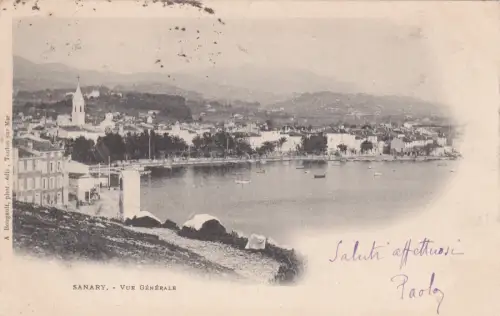 FRANKREICH - Sanary - Gesamtansicht 1901