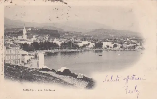 FRANKREICH - Sanary - Vue général 1901