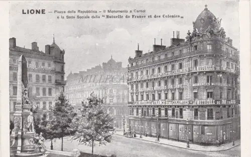 FRANKREICH - Lyon - Piazza della Repubblica - Monumento a Carnot