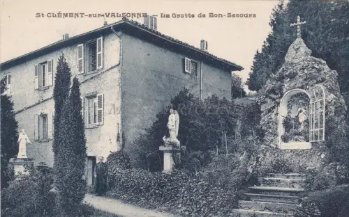 FRANKREICH - St. Clement sur Valsonne - La Grotte de Bon Secours