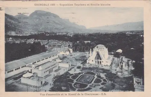 FRANKREICH - Grenoble - Ausstellung Tourismus und weiße Kohle - Gesamtansicht 1925