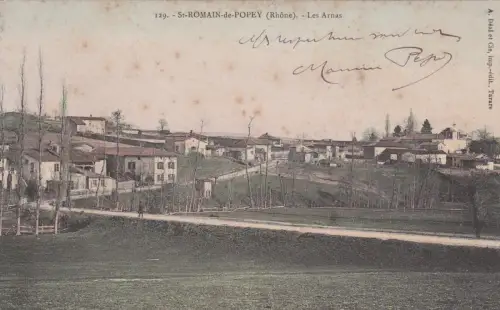 FRANKREICH - St. Romain de Popey - Les Arnas 1910