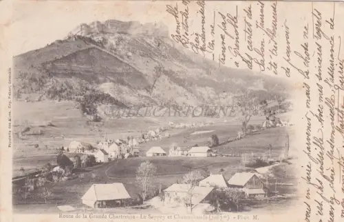 FRANKREICH - Route de la Grande Chartreuse - Le Sappey et Chamechaude 1901