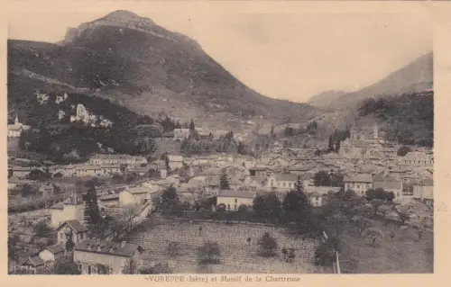 FRANKREICH - Voreppe - Massif de la Chartreuse 1937