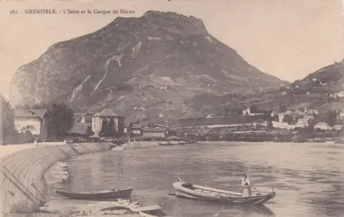 FRANKREICH - Grenoble - L'Isere et le Casque de Néron