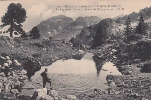 FRANKREICH - Uriage les Bains - Le Lac de la Balme - Massif de Champrousse