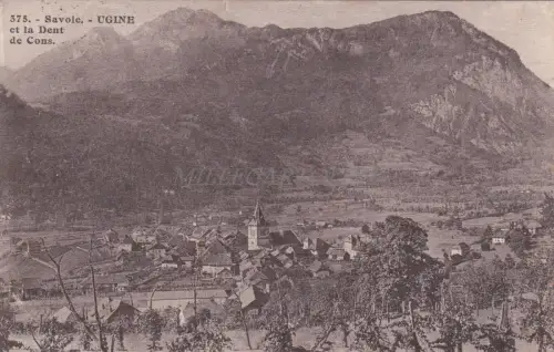 FRANKREICH - Ugine - La Dent de Cons 1927