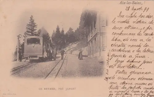 FRANKREICH - Aix les Bains - Le Revard, pre Japert 1899