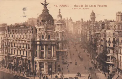 SPANIEN - Madrid - Avenida del Conde Penalver 1934