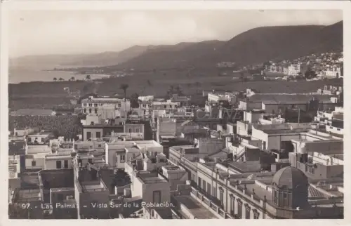 SPANIEN - Las Palmas - Vista Sur de la Poblacion - Foto Postkarte
