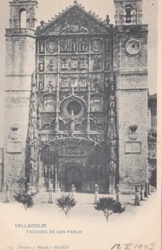 SPANIEN - Valladolid - Fassada de San Pablo