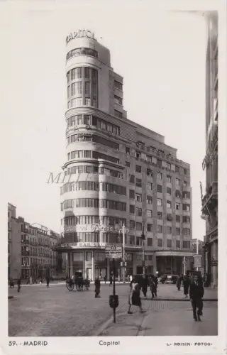 SPANIEN - Madrid - Kapitol - Foto Postkarte