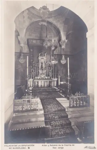 SPANIEN - Barcelona - Palacio de la Diputacion - Capilla de San Jorge