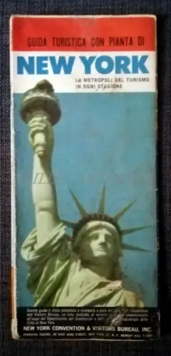 NEW YORK - Reiseführer mit Pflanze - Robert Wagner Photo Depliant