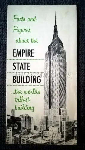 NEW YORK - Zahlen und Fakten zum Empire State Building Broschüre